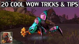 20 Cool WoW Tips amp Tricks [upl. by Kumler]