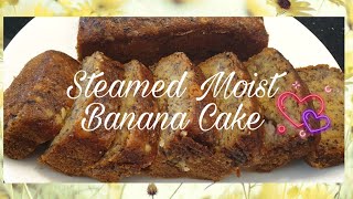 Steamed Moist Banana Cake [upl. by Calise776]