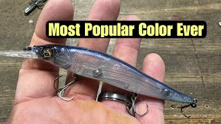 The Most Popular Jerkbait Color Of AllTime… [upl. by Lotty]