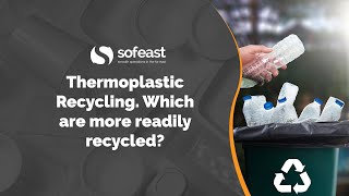 5 Thermoplastic Recycling Which are more readily recycled [upl. by Maurreen]