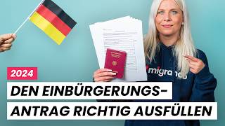 Einbürgerung So füllst du den Antrag richtig aus [upl. by Annyl]