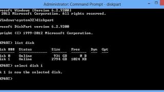 clean disk with CMD  How to Format a Drive using Command PromptDiskpart  Any Windows OSsoftware [upl. by Mountford]