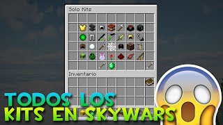 📦¡USANDO LOS KITS DE HYPIXEL📦  SkyWars  Hypixel [upl. by Nugent]