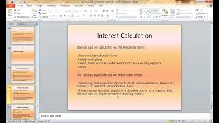 Interest Calculation  SAP FICA [upl. by Sammons326]