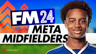 The Top 10 BEST Meta Midfielders In FM24  Football Manager 2024 Best Players [upl. by Jervis]