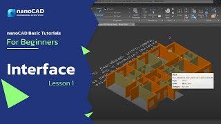 nanoCAD Platform Interface Lesson 1 [upl. by Fenwick923]