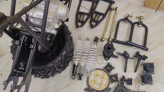 Hummer Pro 125cc ATV Quadbike fully assembled 125cc কোয়াডবাইক সম্পূর্ণ ফিটিং atv quadbike [upl. by Cozmo4]