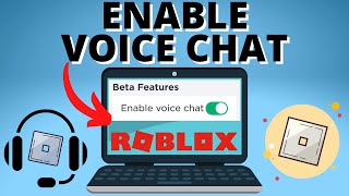 How to Enable Voice Chat on Roblox  Setup Tutorial [upl. by Wycoff]