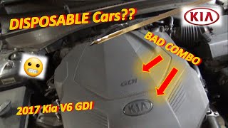 Are These Cars DISPOSABLE HyundaiKia GDI Burning OIL  MISFIRE Low Power [upl. by Middle311]