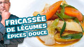 Recette de fricassée de légumes assaisonnée avec des épices douces [upl. by Venice]