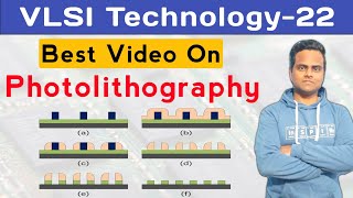 Photolithography Process  Optical Lithography In VLSI  VLSI technology [upl. by Leilamag]