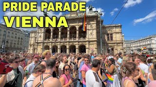 Vienna PRIDE PARADE 2024 [upl. by Marget]