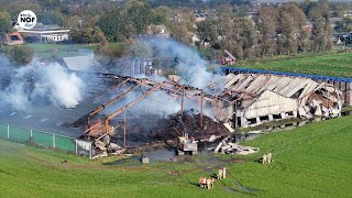 Ternaard ruimt op na enorme brand quotDit is echt hiel ferdrietichquot [upl. by Orva]