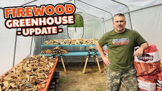 Firewood Greenhouse Update  Surprising Results from the ShelterLogic Greenhouse in a Box [upl. by Aisenet]