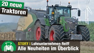 Lohnunternehmen Reiff  Neuheiten und Newsupdate 202324  Teil 2  Fendt Claas Neubau usw [upl. by Popele]