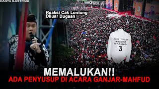 DETIKETIK CAK LONTONG DIBUAT EMOSIPENDUKUNG 02 MENYUSUP DI ACARA GANJARMAHFUD [upl. by Hatfield]