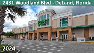 Publix at Country Club Corners in DeLand Florida at 2431 S Woodland Blvd  Shopping Store 1500 [upl. by Rednas858]