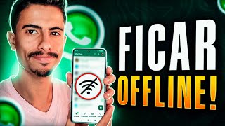 Como FICAR OFFLINE no WHATSAPP  Atualizado [upl. by Drais]