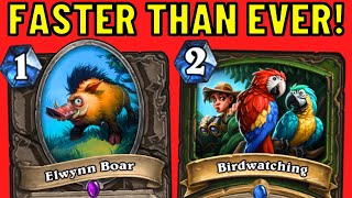 Using Hunter Cards in Priest is OVERPOWERED Chillin Voljin Elwynn Boar Combo [upl. by Acinehs]