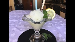 Granita Siciliana al Limone [upl. by Eelitan]