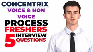 Concentrix interview questions and answers for freshers [upl. by Enelaj]