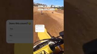 Trying to whip the old 2stroke Insta360 AcePro 4k foryou shorts 2stroke dirtbike motovlog [upl. by Hilda]