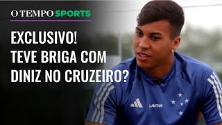 Cruzeiro Kaio Jorge explica trabalho de Diniz e fala sobre relacionamento no dia a dia [upl. by Subak659]