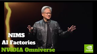 NVIDIA unleashed AI Factories – NIMS – Digital Humans – Omniverse – Blackwell Jensen Huang Keynote [upl. by Garwin]