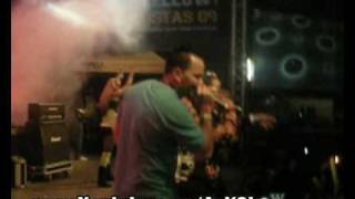 Angel y Khriz  Na de Na Live at Las Justas 2009 [upl. by Atram355]