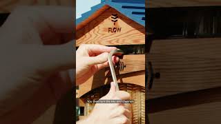 Flow Hive how it works beekeeping flowhive animalhusbandry bees [upl. by Rakia]