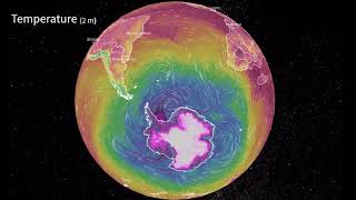 New 3D Weather Globe  Ventusky [upl. by Inuat460]