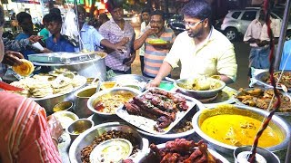 கறி பிரியர்களின் சொர்க்கம் 15 non veg items in 1 place  Tnagar bhai kadai [upl. by Ayikat]