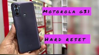 como FORMATEAR motorola g31  restaurar de fabrica modo recovery [upl. by Enelyar]