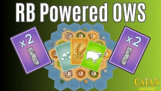 The Power of OWS Road Builders  Catan Game 569 [upl. by Ydnyc]