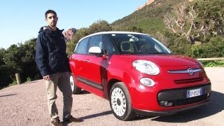 Fiat 500L 16 Multijet 105 CV la prova su strada [upl. by Martell769]