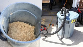 DIY Cyclone Dust Collector For Your Shop Vacuum [upl. by Elleinnad]