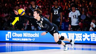 TOP 20 Craziest Saves by Volleyball Team Japan [upl. by Lemra]