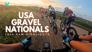 USA Gravel Nationals  2024 Raw Highlights [upl. by Korb208]