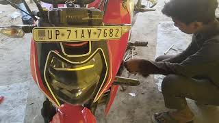 TVS Apache 4v ki service screen size se band Karne Ka Tarika [upl. by Anne-Corinne655]