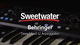 Behringer DeepMind 12 Arpeggiator — Daniel Fisher [upl. by Ordisy]