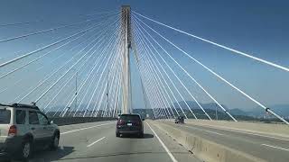 The Port Mann Bridge in British Columbia CANADA [upl. by Emelyne153]