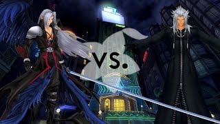 KH2FM  Xemnas vs Sephiroth [upl. by Myers678]