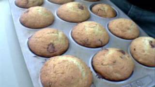 Banana Chocolate Chip Muffins to die for  KISS Recipes [upl. by Anaujahs]