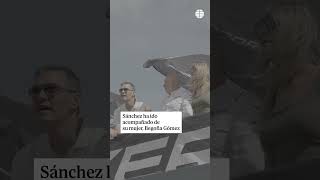 Pedro Sánchez y su mujer Begoña Gómez de visita privada en andorra pedrosanchez begoñagomez [upl. by Ailecara]