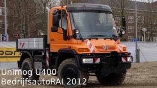 Driving along with Unimog U400 Bedrijfsautorai 2012 [upl. by Joselow562]