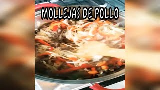 MOLLEJAS DE POLLO EN CEBOLLA Y PIMIENTOS  Cocinando en casa con Alex [upl. by Ahsilrak]