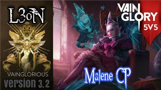 5v5 L3oN  Malene CP  Vainglory hero gameplay from pro player [upl. by Cristal]