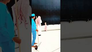 Sabse Khosh Naseeb Bachi Subha Allah MAKKH MADINA haram ghiafekaba hajj Saudia shorts [upl. by Thoma346]