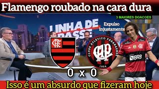 URGENTE FLAMENGO ROUBADO NA CARA DURA  linha de passe ao vivo hoje [upl. by Sarson]