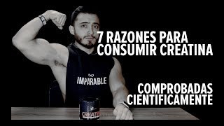 7 Razones por las que la CREATINA es un suplemento ÚNICO [upl. by Deery756]